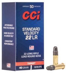 CCI 22LR, SV, LOt E09FA02 CC_35_22LRStandardVelocityLRNTarget_Combo_R